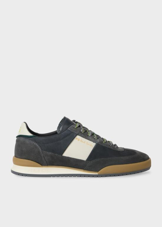 Paul Smith Leather Sneakers for Men M2S DVR05 WLEA 74 SMOKE GREY DOM