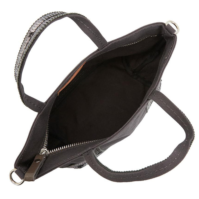 Vanessa Bruno Cabas Leather Crossbody Bag Black Unisex