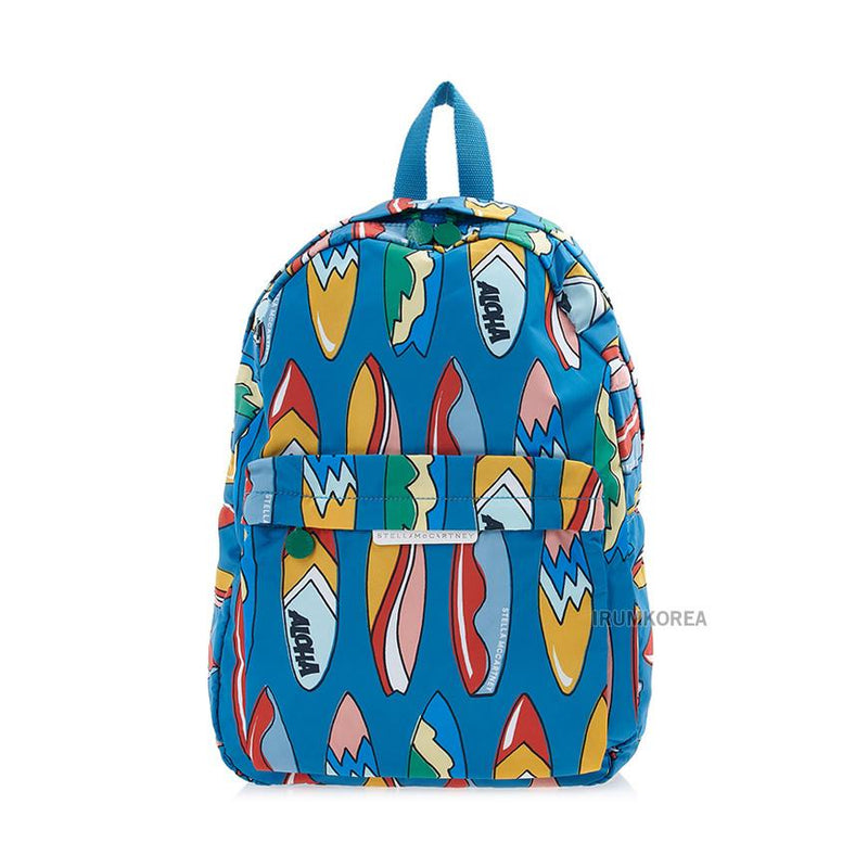 Stella McCartney Kids Surfboard Print Backpack TU0P48 Z1891 614MC