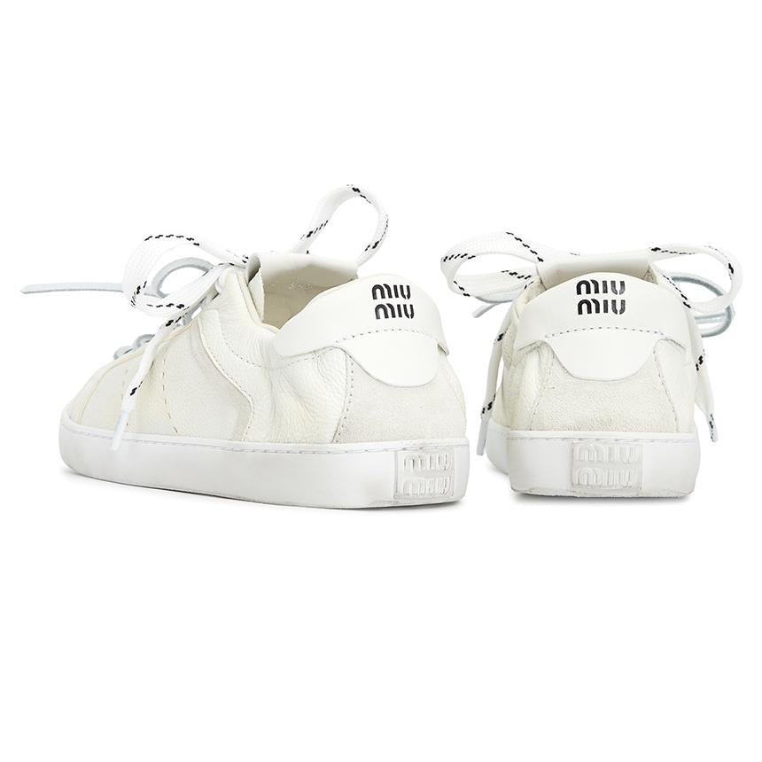 Miu Miu Women’s Low-Top Sneakers 5E532E 2KJ F0009