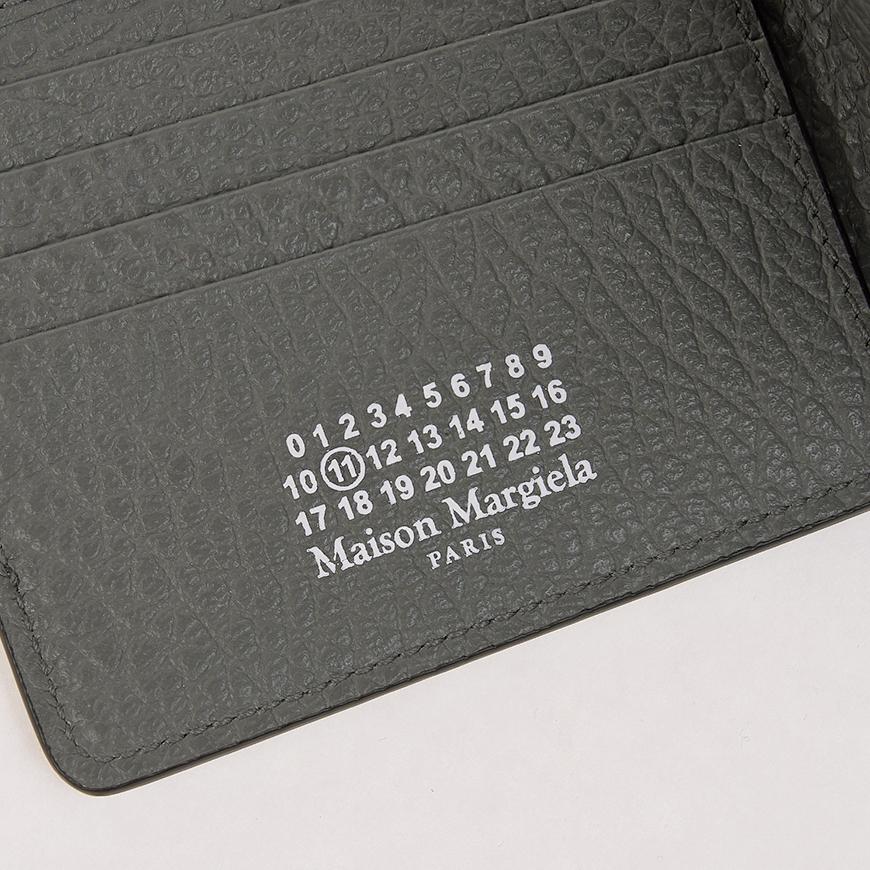Maison Margiela Men's Signature Four-Stitch Bifold Wallet
