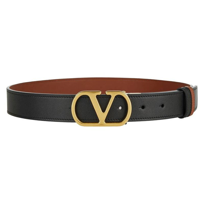 VALENTINO VLogo Reversible Women’s Leather Belt