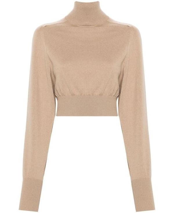 Max Mara Virgin Wool Crewneck Sweater 22366041600 001