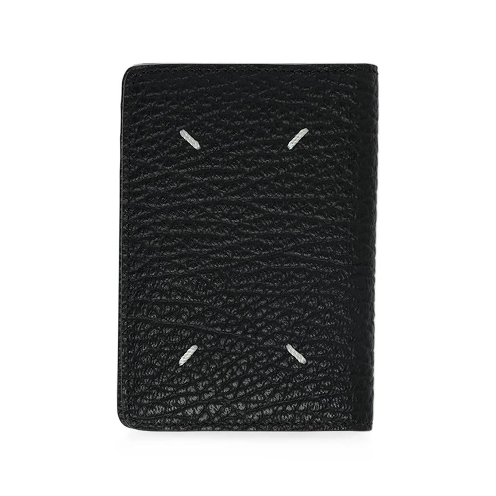 Maison Margiela Black Leather Bifold Wallet
