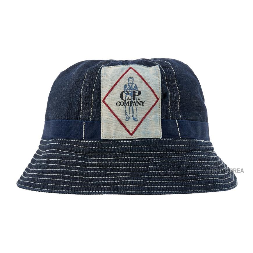 CP Company Unisex Denim Bucket Hat 18CMAC294A 110295W D08