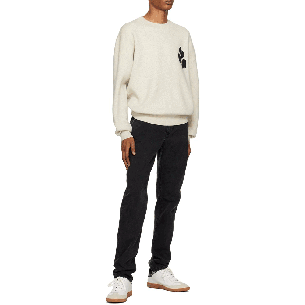 Isabel Marant Men’s Atli Crewneck Knit Sweater PU0048HA A1L03H 02LY