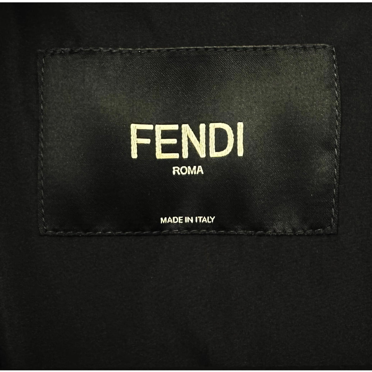 FENDI FF Logo Nylon Bomber Jacket for Men FAA951