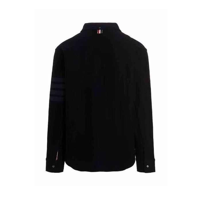 THOM BROWNE 4-Bar Twill Down Long Sleeve Shirt for Men