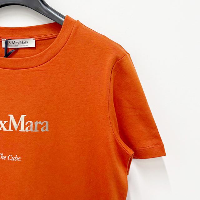 Max Mara QUIETO Logo Short Sleeve T-Shirt 2519971011600 007