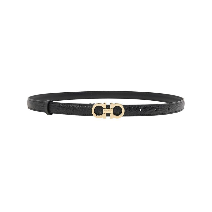 Ferragamo Women’s Gancini Belt B224 NERO 0675180