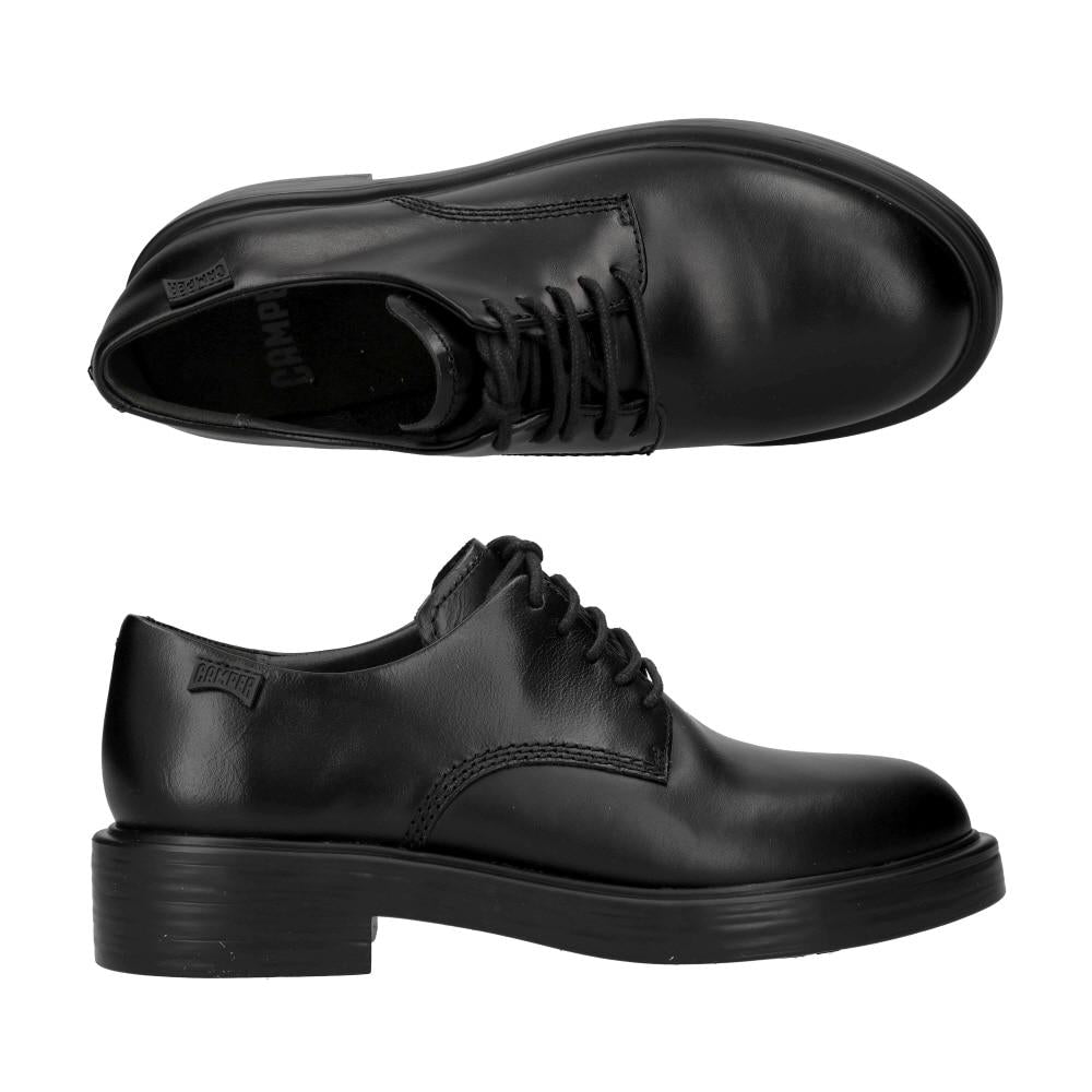 Camper Black Leather Dean Loafers Women’s K201684 001