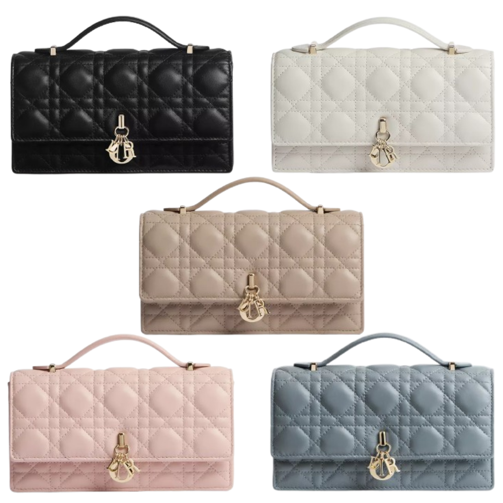 DIOR MyDior Mini Bag Lambskin Chain Pouch Shoulder Bag