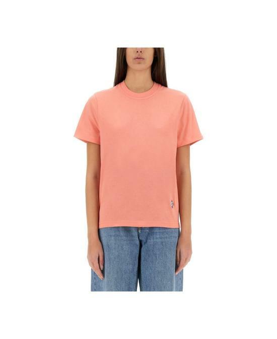 Bottega Veneta Light Cotton Jersey Short Sleeve T-Shirt