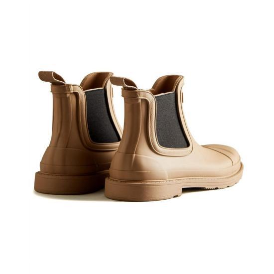 HUNTER Biscuit Dark Chocolate Rubber Boots MFS9016 RMABC