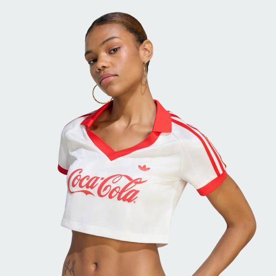 Adidas Women’s Short Sleeve T-Shirt KY7571 Core White DOM