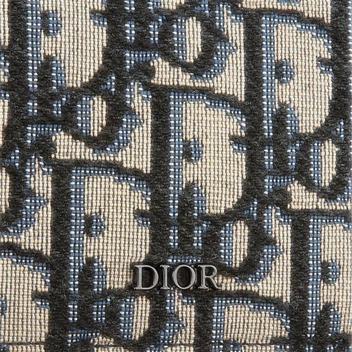 DIOR Oblique Jacquard Card Holder 2ESCH135YSE H05E