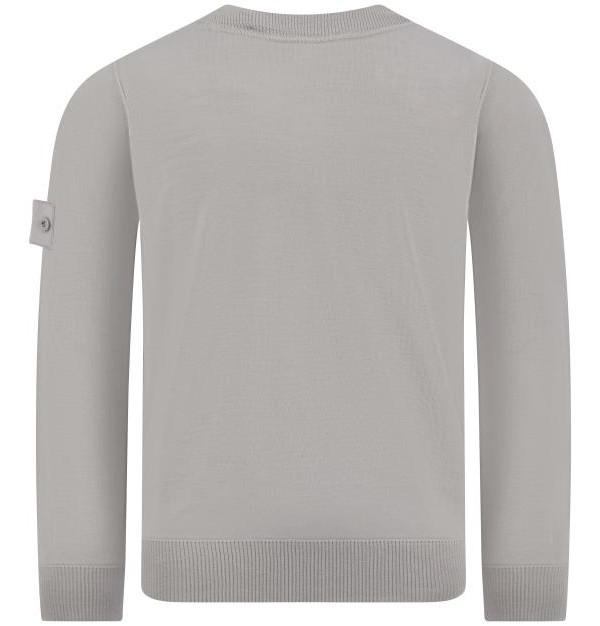 STONE ISLAND Pure Light RWS Wool Ghost Piece Crewneck Sweater