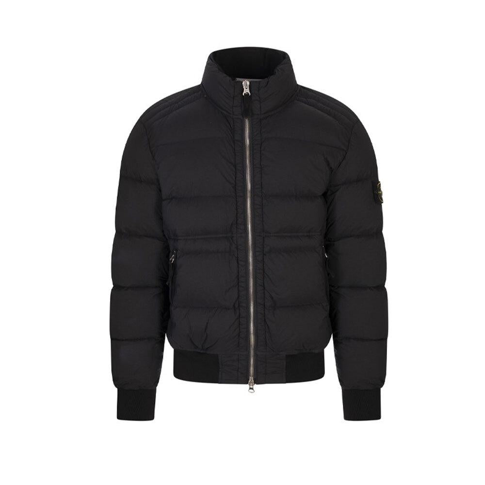 STONE ISLAND Seamless Down Puffer Jacket Men Black 4100039