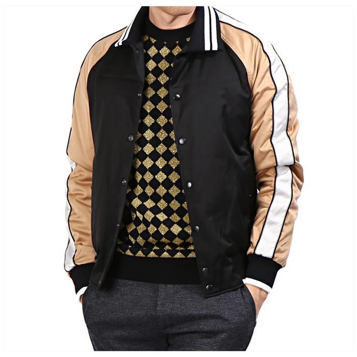 Lanvin Cupro Varsity Jacket RMOU0028A16 10