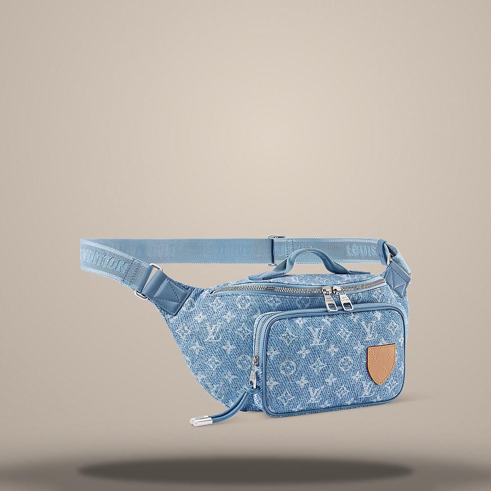 Louis Vuitton Rush Bum Bag XL Blue Crossbody Bag M26912