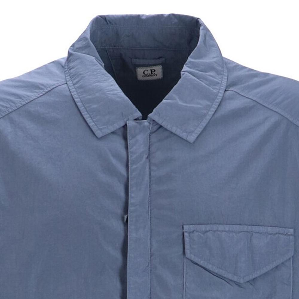 CP Company Lens Badge Shirt Jacket Men's Green