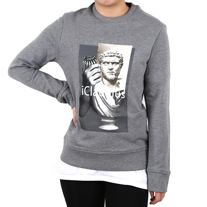 Neil Barrett Women I Claudius Print Sweatshirt