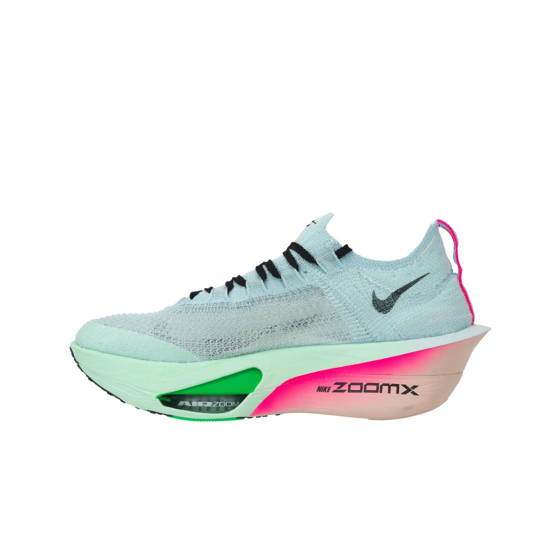 Nike Air Zoom Alphafly 3 Glacier Blue Mint Running Shoes Low-Top