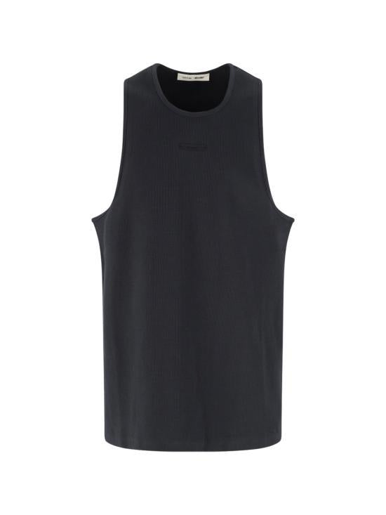 Fear of God Vintage Black Sleeveless T-Shirt Mens