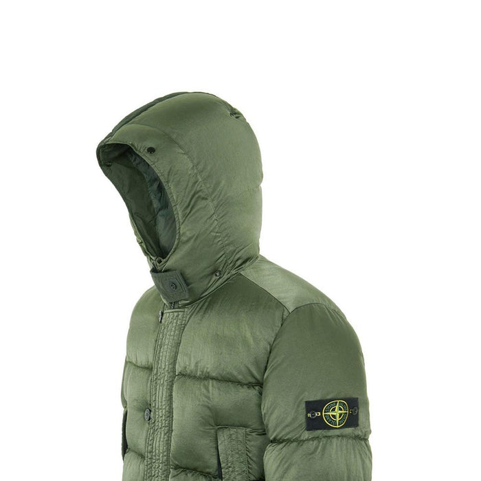STONE ISLAND Nylon Raso TC Down Jacket with Patch 751540821 V0055