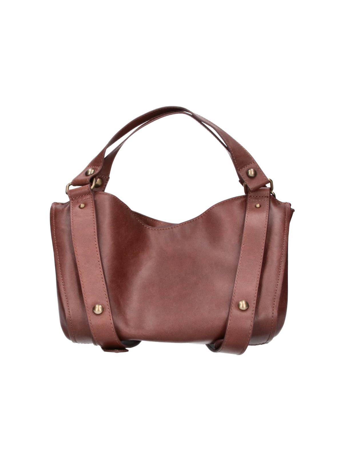 DIESEL Black Leather Shoulder Bag