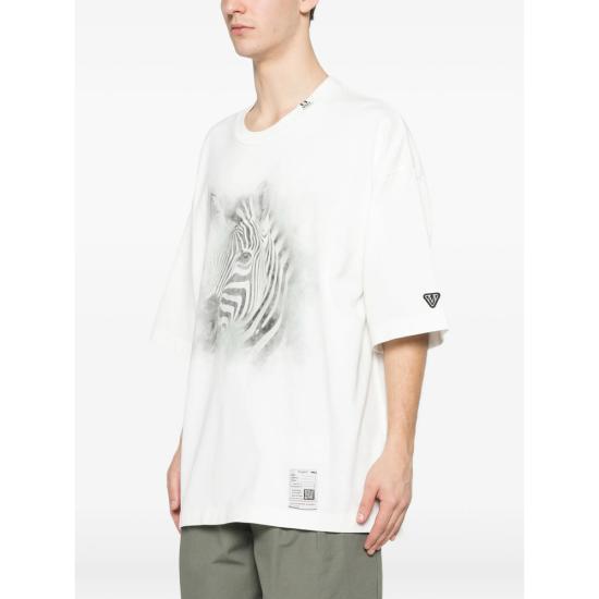 Maison Mihara Yasuhiro Short Sleeve T-Shirt for Men J16TS851 WHITE DOM