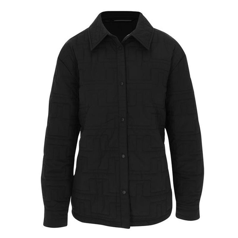 J LINDEBERG Rose Logo Quilted Puffer Jacket Black