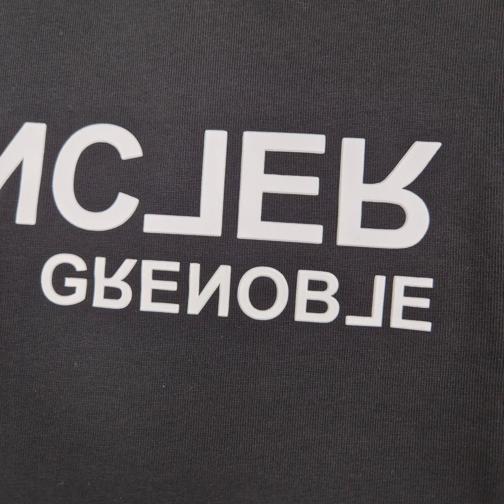 Moncler Grenoble Logo Men’s Short Sleeve T-Shirt Black