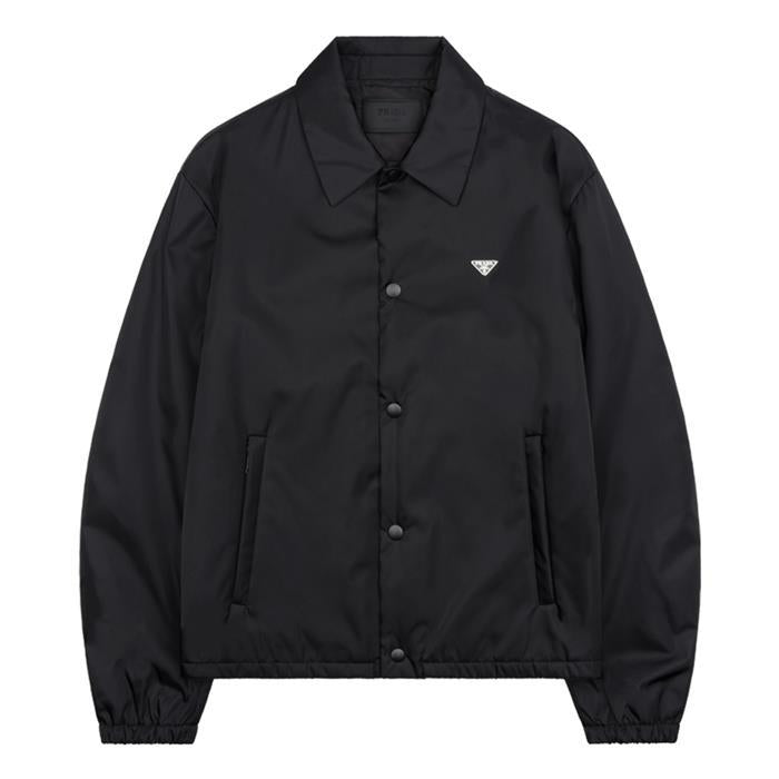 PRADA Re-Nylon Bomber Jacket Black