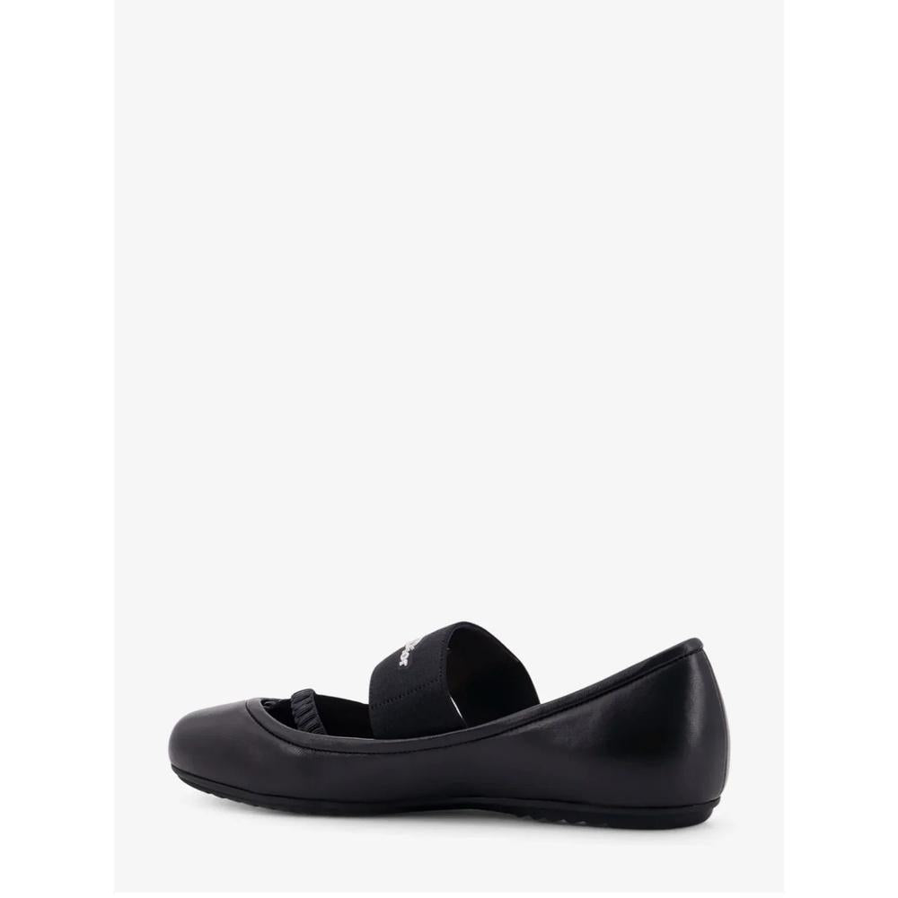 DIOR Shade Women’s Ballerina Flat Shoes Black Leather