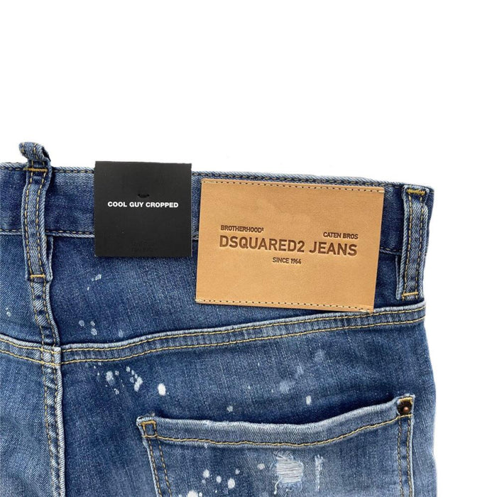 Dsquared2 Cool Guy Cropped Men's Denim Jeans S74LB1161