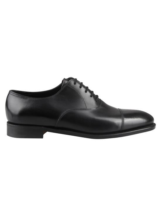 JOHN LOBB Black Leather Dress Shoes