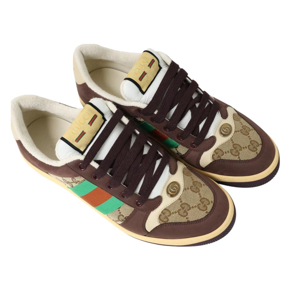 GUCCI Screener GG Canvas Men’s Low-Top Sneakers