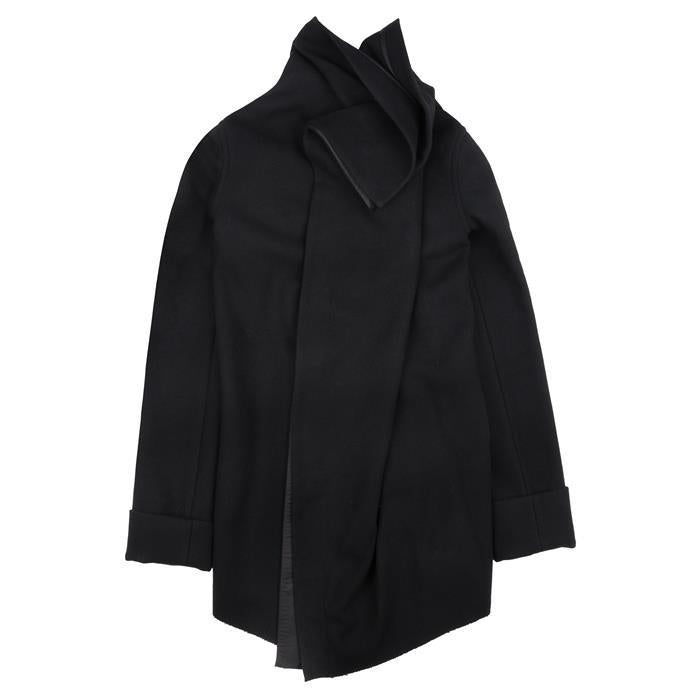 Rick Owens Black Cape Coat