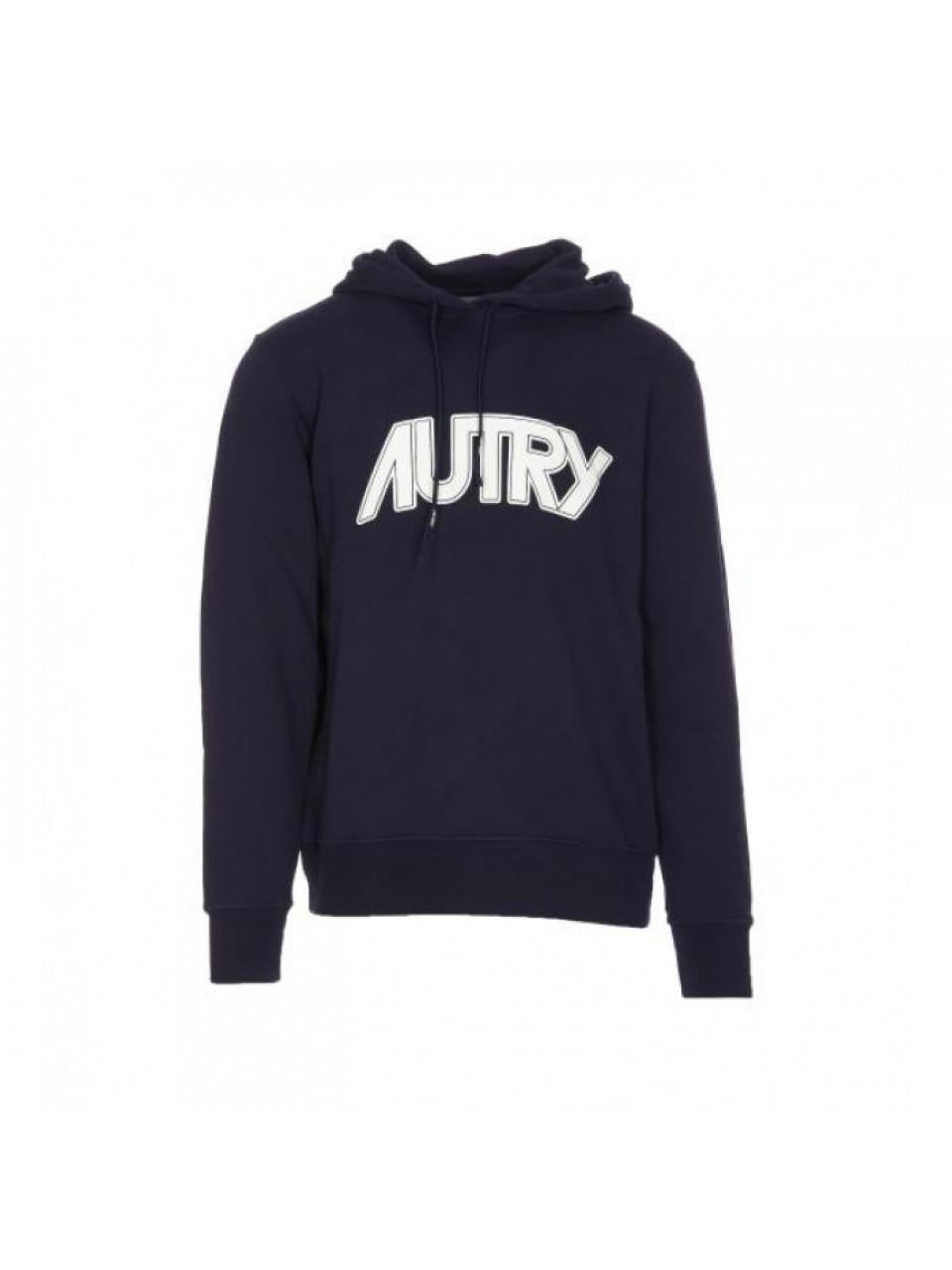 AUTRY Logo Print Hoodie Men’s Pullover Sweatshirt HOPM 508B
