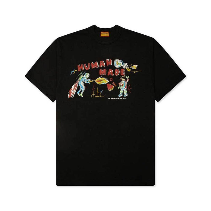 Humanmade Black Graphic Short Sleeve T-Shirt