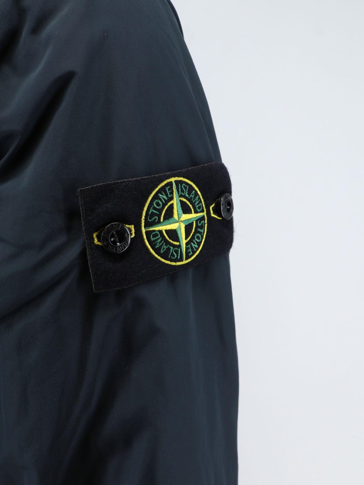 STONE ISLAND Nylon Bomber Jacket Black Men's