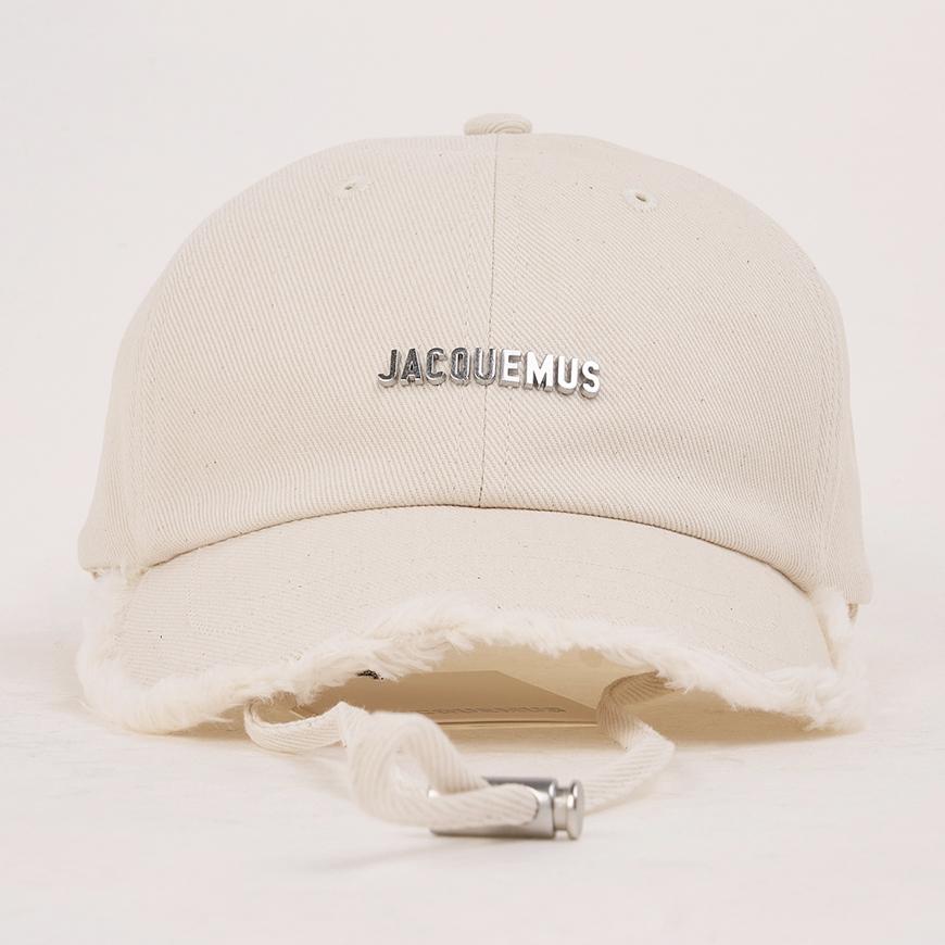JACQUEMUS Unisex Artichoke Logo Cotton Cap Navy ACU00452 AW00092