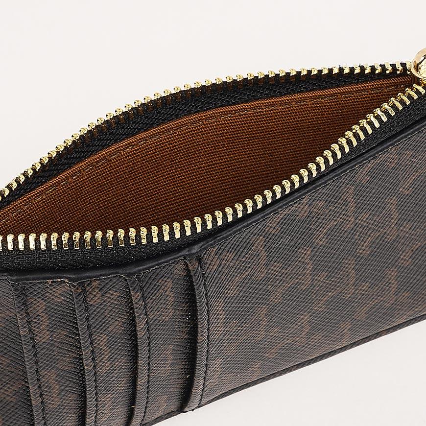 CELINE Men’s Compact Zip Card Holder Wallet