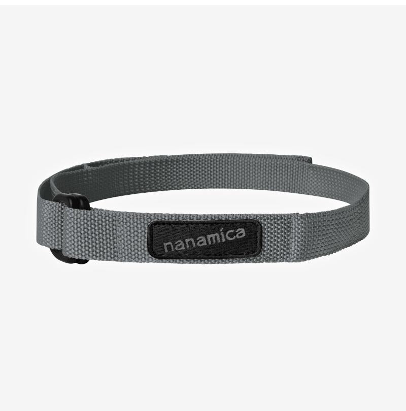 nanamica Unisex Logo Patch Tech D-Ring Webbing Fabric Belt SURF209E H