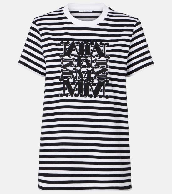 Max Mara Short Sleeve T-Shirt 11941042 004 BLACK DOM