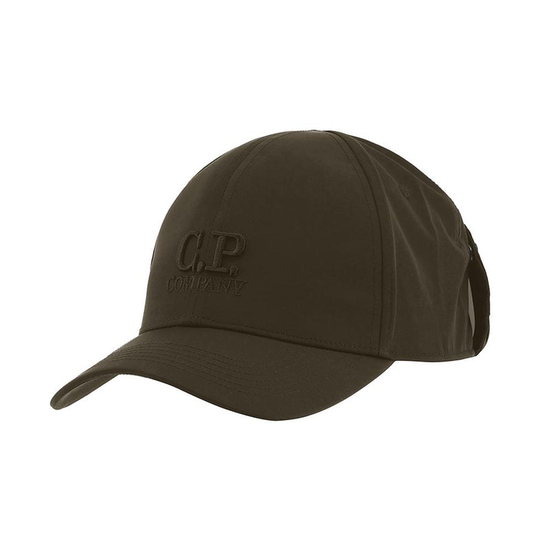 CP Company Chrome R Logo Goggle Patch Cap 18CMAC146A 005904A 683