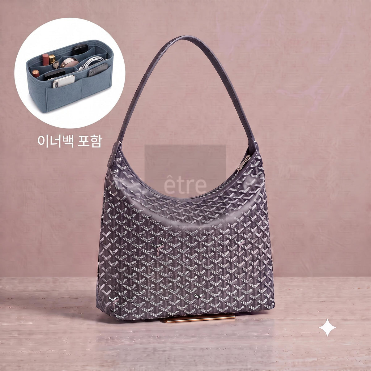GOYARD Boheme Gray Women’s Tote Bag BOHEME PMLTY 51CL51P