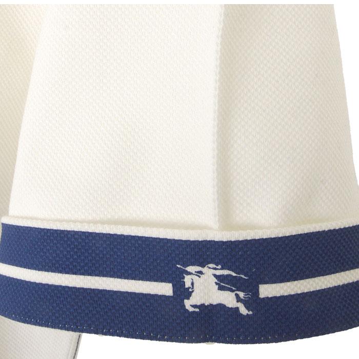 BURBERRY Men’s Relaxed Fit Polo Shirt White
