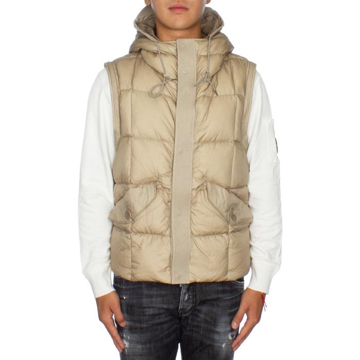 Ten C Hurricane Combo Hooded Down Puffer Jacket